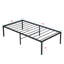 Structure de lit simple, structure de lit en métal robuste, assemblage rapide et facile, sans bruit, Blacktwin-119320878
