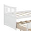Lit de jour simple avec tiroirs et lit gigogne-760228767