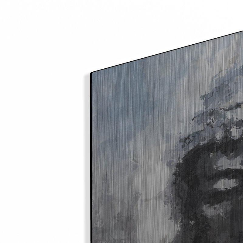 «Peaceful Buddha I» par Linda Woods, H 24 po x l 24 po