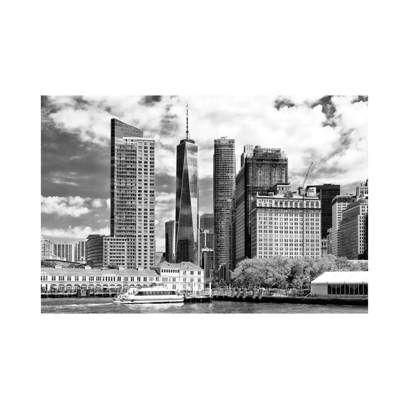 The One World Trade Center 1 Piece Wrapped Canvas Wall Art, 101.6 cm H x 66.04 cm W x 1.91 cm D