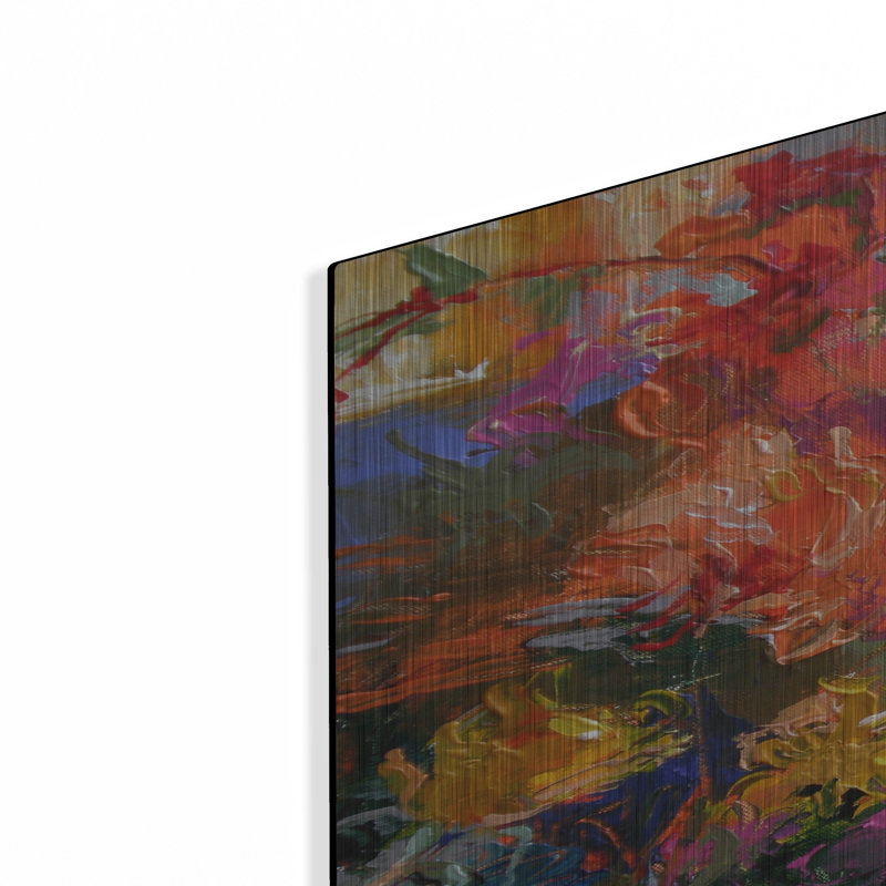 "Fleurs dans un vase" par Richard Wallich, H 36 po x l 24 po