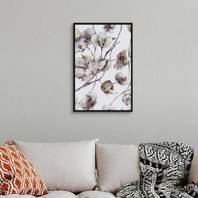 Reproduction d’art sur toile, "Cotton II" par Incadd