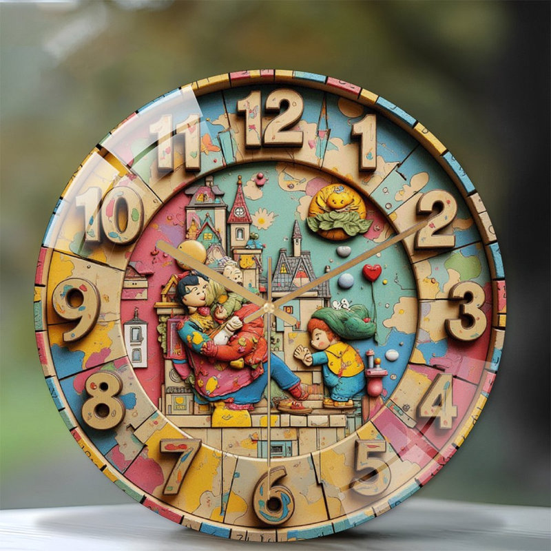 Horloge murale Creative Creative