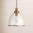 Selah 1 - Light Single Dome Pendant