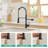 HOOSENG Pull Down Touch Kitchen Faucet