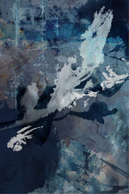 «Hidden Desire» par Jean Kenna - impression d'art graphique, Couche de verre, H 60 po x l 40 po x P 1,5 po