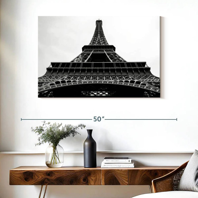 Tour Eiffel Lilie, H 26 po x l 39 po