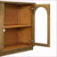 Buffet avec portes en verre arquées - Vieux pin | Tablettes réglables | Bois aggloméré + bois de pin