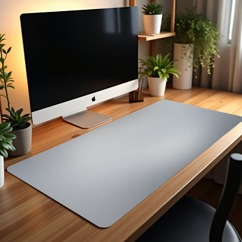 Polyester Desk Pad, 23.6x13.8