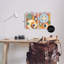  Ensemble de plaques murales rétro mixtes de formes boho par Victoria Barnes