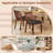 Dining Chair Set of 2 PU Leather Upholstered Kitchen Armless Chairs-523402574