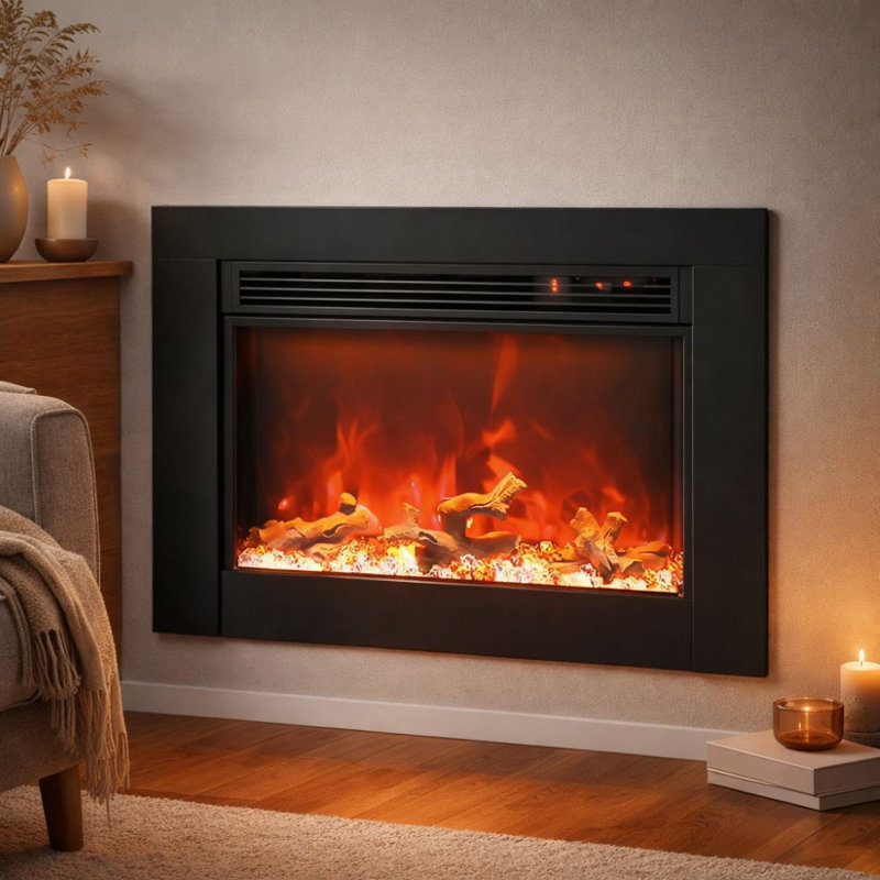 Realistic Flame Fireplace Insert