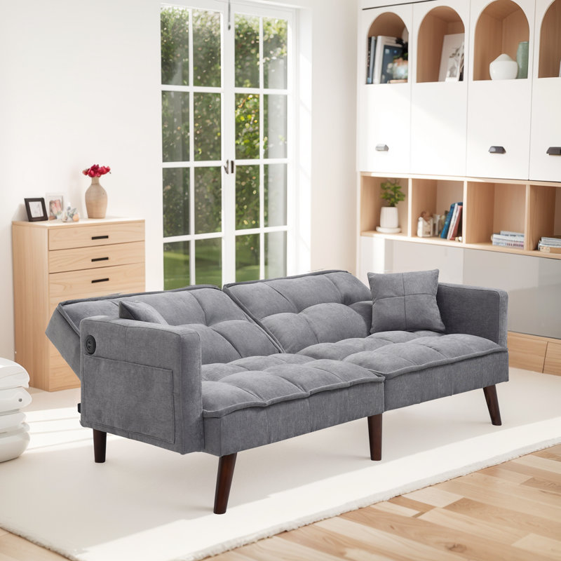 Causeuse Leonetto, Gris foncé