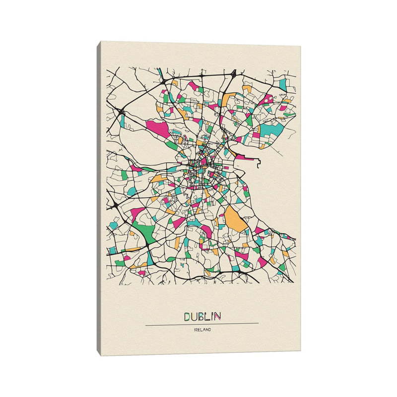 Dublin, Ireland Map