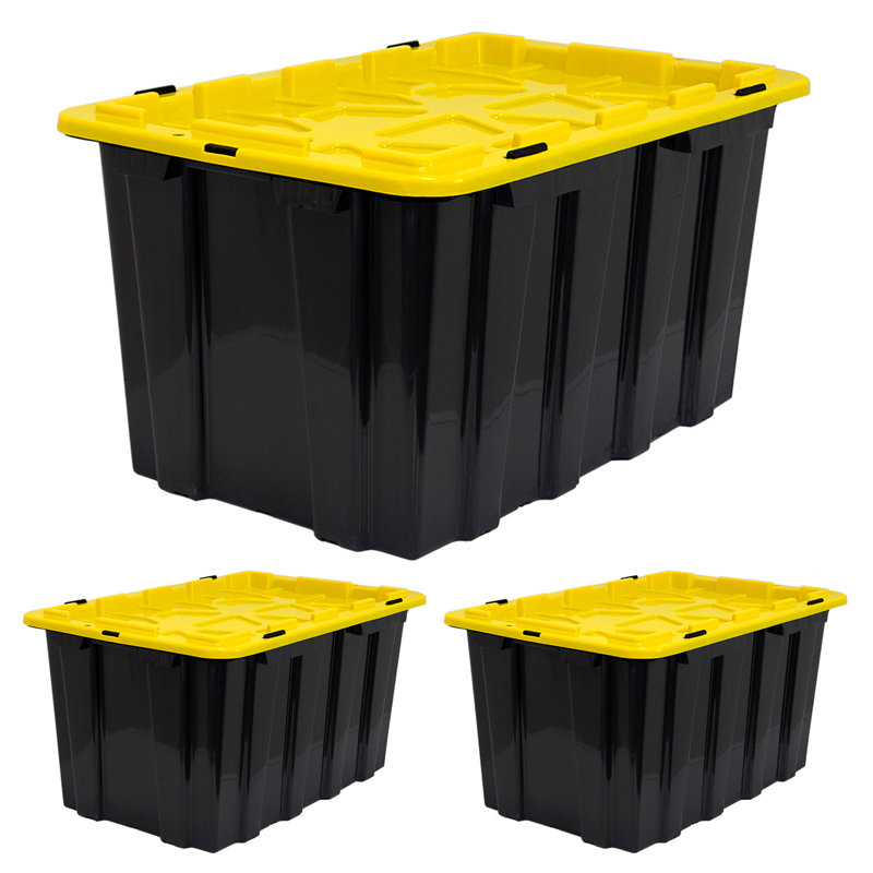 Mount-It! Storage Crate Set Of 3