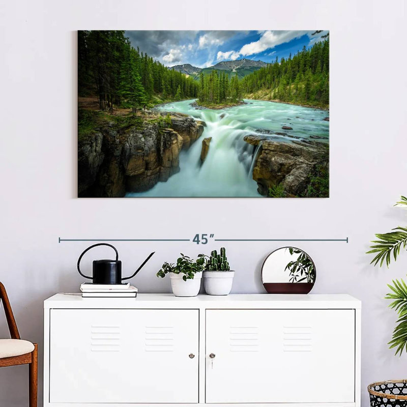 Cascades d'Alvord Upper Sunwapta, H 26 po x l 39 po
