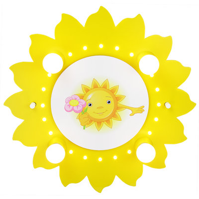 Alessia Wood LED Flush Mount