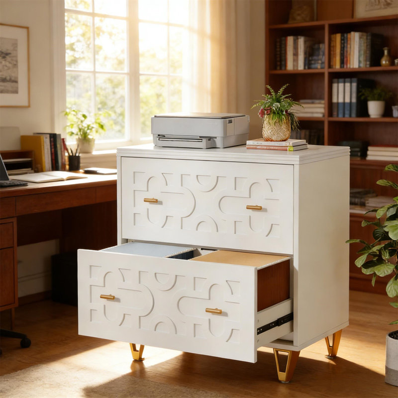 Classeur multifonctionnel, classeur de style nordique