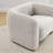 Oversized Reading Armchair , Modern Upholstered Accent Chair with Wood Legs-650481768