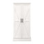 Garde-manger autoportant à DEL avec 2 portes, supports et tablettes réglables pour un rangement spacieux et une conception élégante