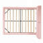 Cadre de lit flottant pour grand lit avec lumières DEL, plateforme en cuir pu, tête de lit capitonnée, assemblage facile, aucun sommier tapissier requis-1826110274
