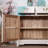 Chinese entrance partition shoe cabinet 8 Pair Solid Wood Shoe Storage Cabinet