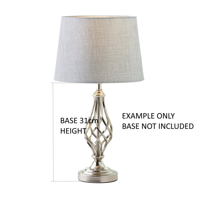 28 cm Linen Drum Lamp Shade