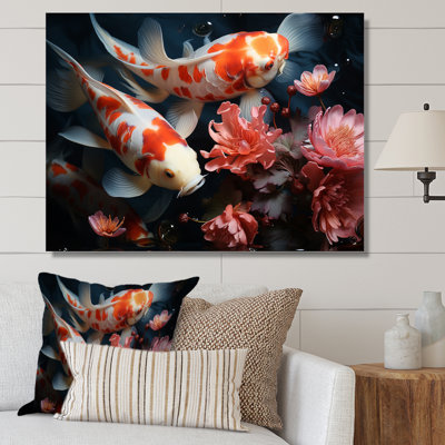 Art asiatique de Bassin du lotus sahraoui III, reproduction d'art sur toile