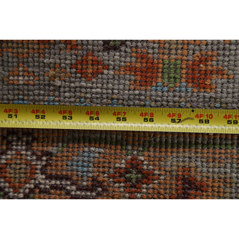 Tapis de couloir géométrique Heriz Serapi 3X8