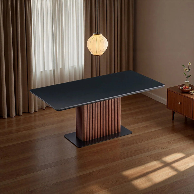 Table de salle à manger simple et élégante, 29.76"H x 70.86"L x 35.43"W