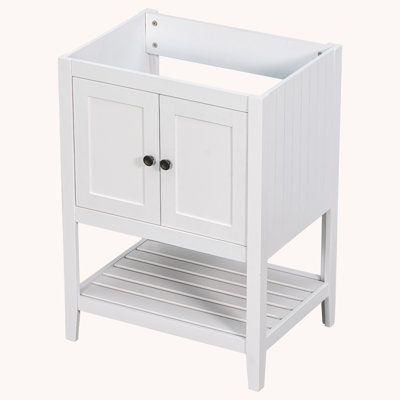 Base de meuble-lavabo simple 23,7 po seulement
