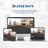 Modern Border Machine Washable Area Rug for Living Room Bedroom Stain Resistant Throw Carpet for Home Decor Office-1508492501