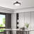 Glass Semi Flush Mount-16518829