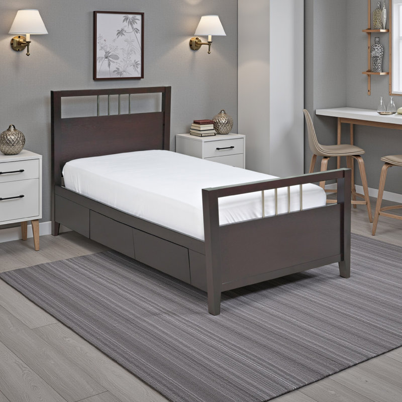 Platform Storage Bed, Twin