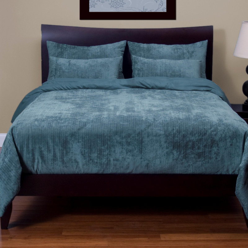 Polyester Duvet Cover & Insert, California King, Dew