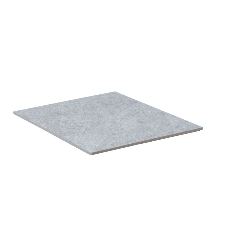 Carreau de mosaïque auto-adhésif en pierre 4 po x 5 po, Gris argenté
