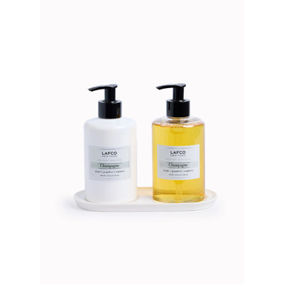 Champagne Bathroom Accessory Set