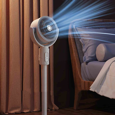 Ventilateur sur pied intérieur / horizontal à grande vitesse et à circulation 360 kbndieu