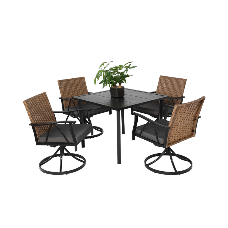 5 Piece Patio Dining Set