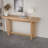 59.05Inch MDF Console Table Narrow Entryway Table