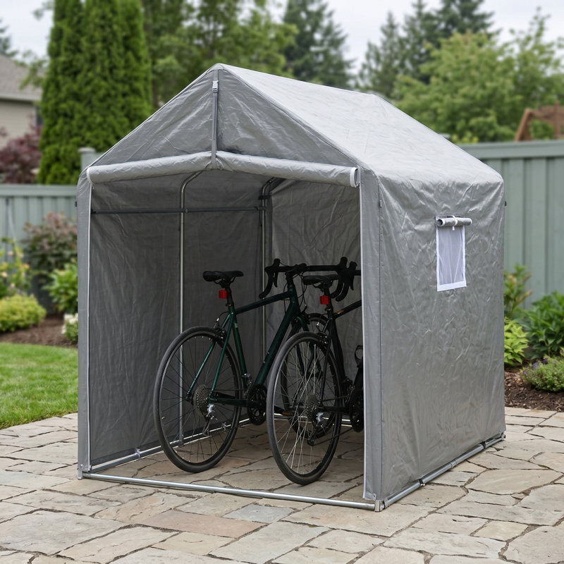 Remise de rangement pour vélo 6X4 Ft