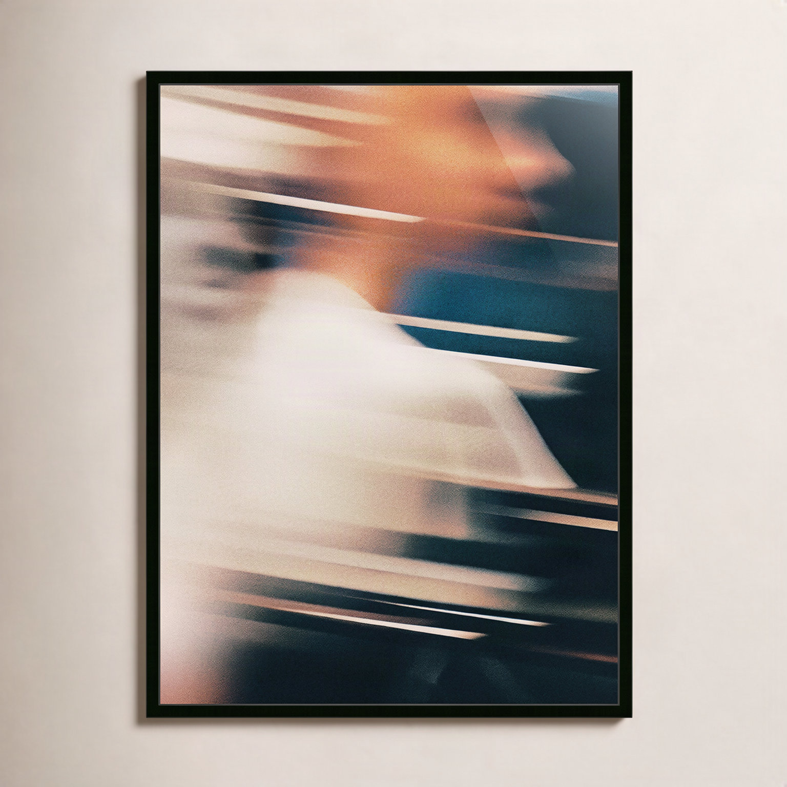 Marine II Print by Coup D'Esprit, 48" H x 36" W x 2" D, Black