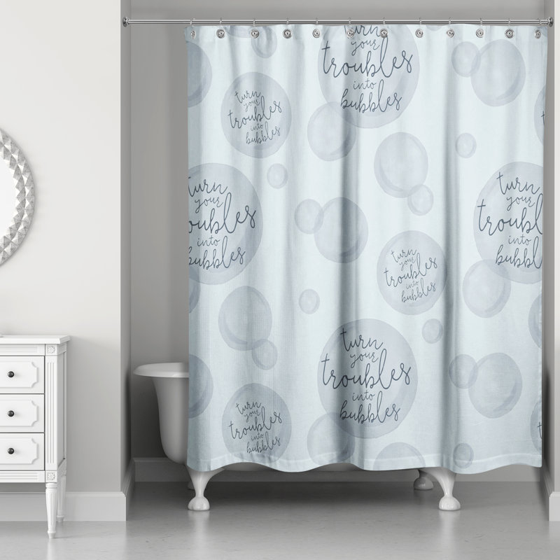 Shower Curtain, Blue