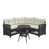 Beige Cushion/Black Frame selected