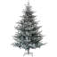 Arbre de Noël artificiel pin nordique 7,5 pi avec 1218 pointes enneigées HOMcom