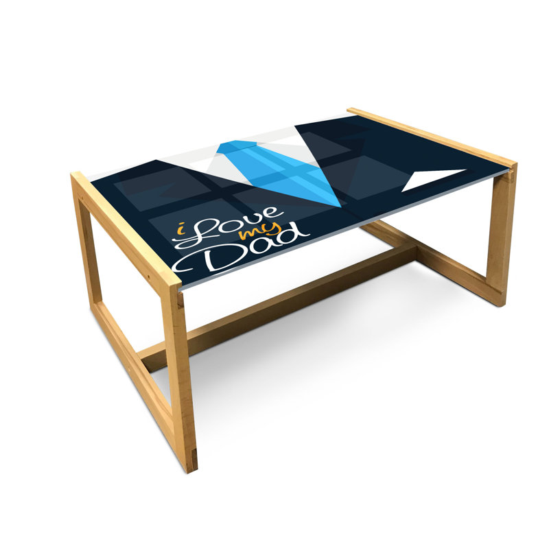 Jamiann Trestle Coffee Table, 40cm H x 91cm W x 62cm D