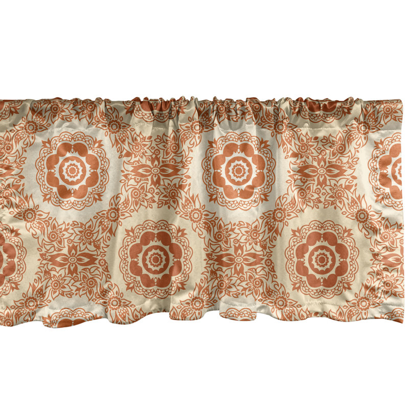 Ensemble de 2 cantonnières Ambesonne Ikat