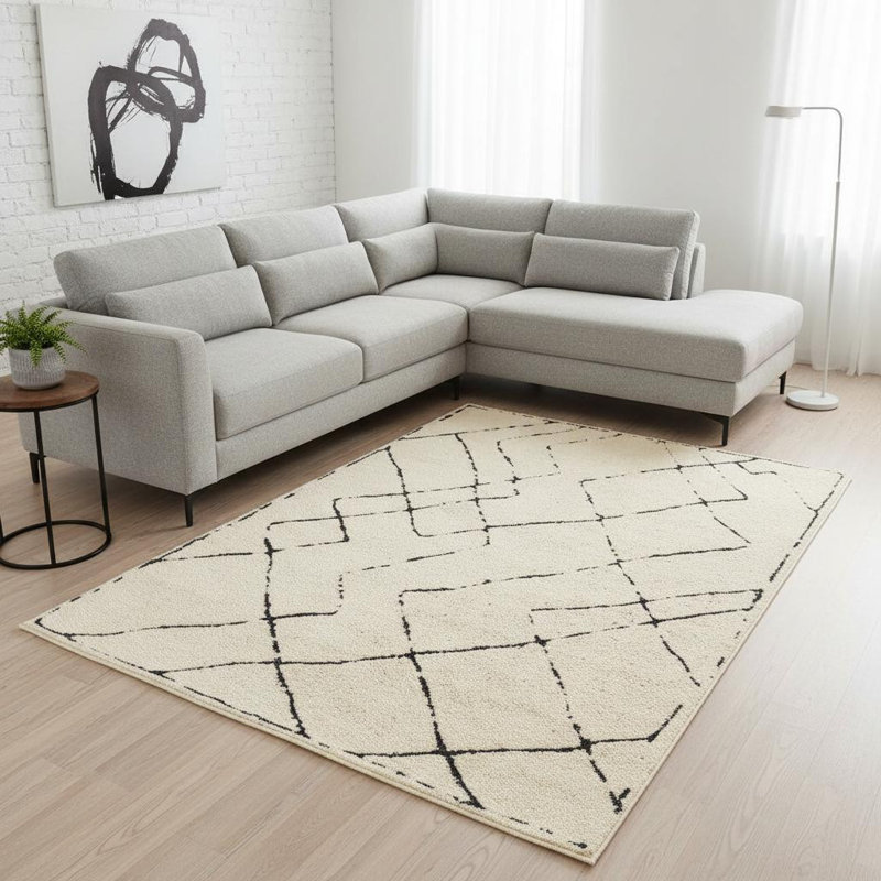 Tapis crème 8 'x 11'