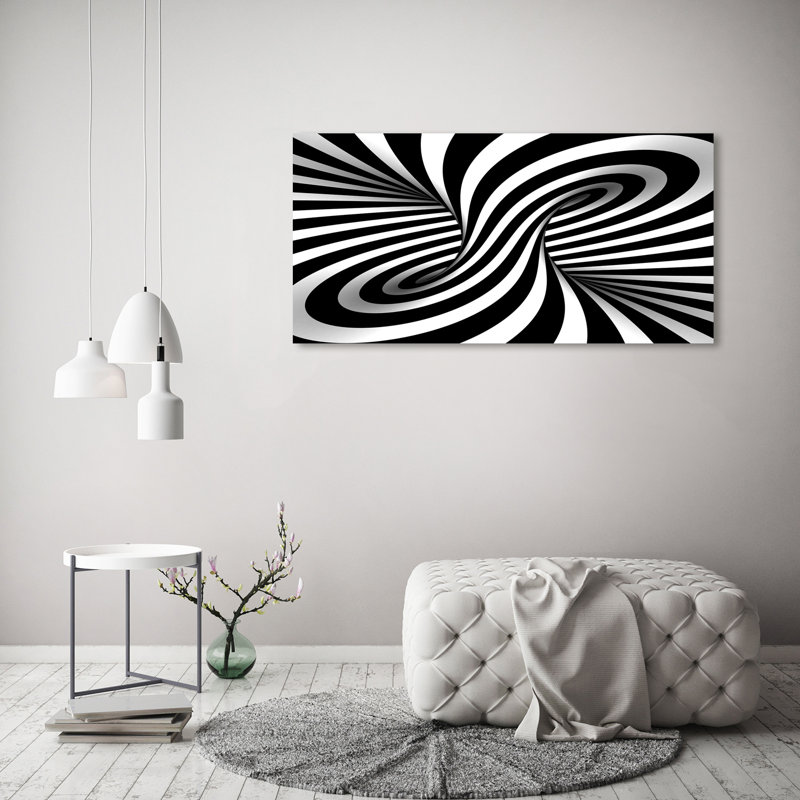 Swirl Abstraction - Print on Canvas