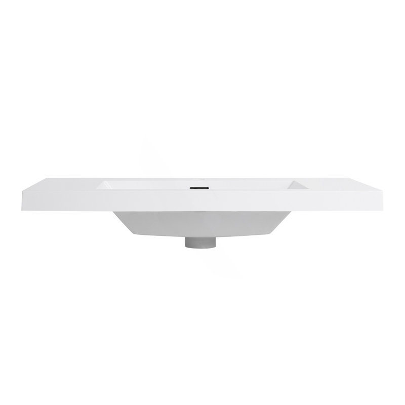 Lavabo de salle de bain 36 "en résine
